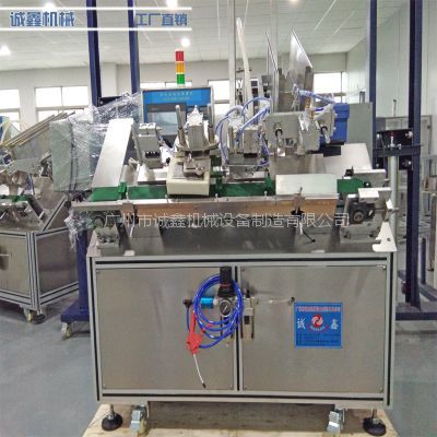 誠鑫機械 小型半自動面膜封口機，帶日期打印功能，助力高效包裝